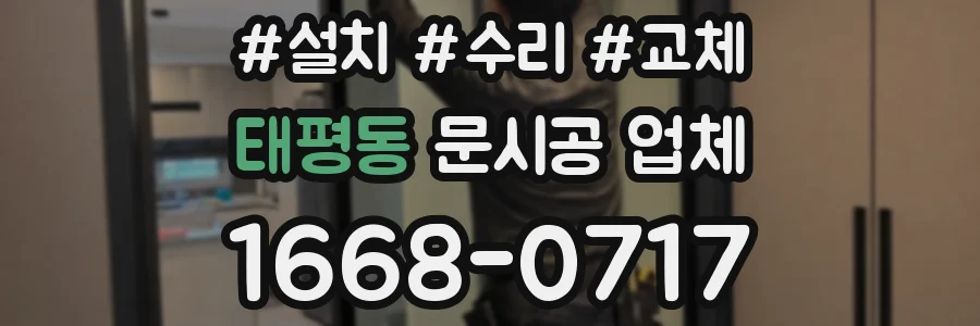 태평동 문시공 업체