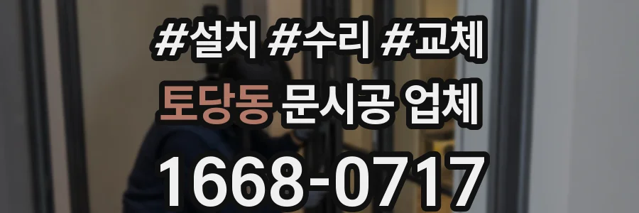 토당동 문시공 업체