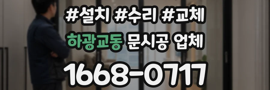 하광교동 문시공 업체