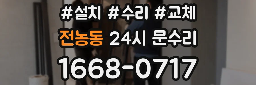전농동 24시 문수리