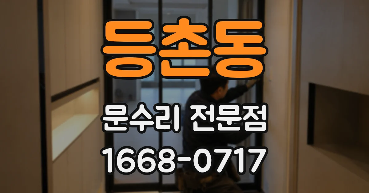 등촌동 문수리 전문점