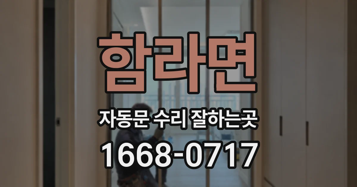 함라면 자동문 수리 잘하는곳