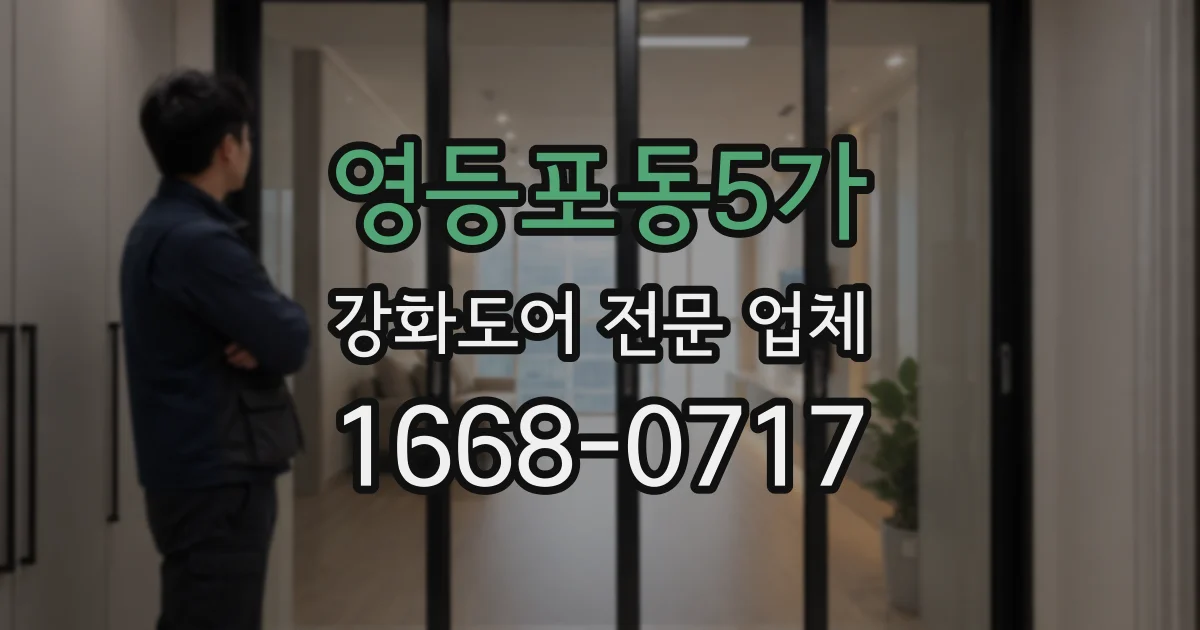 영등포동5가 강화도어 전문 업체