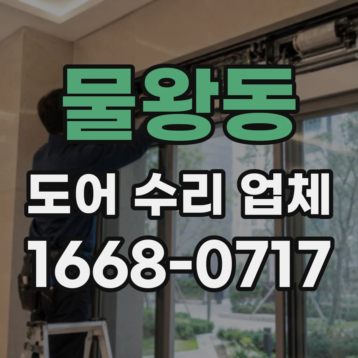 물왕동 도어 수리 업체