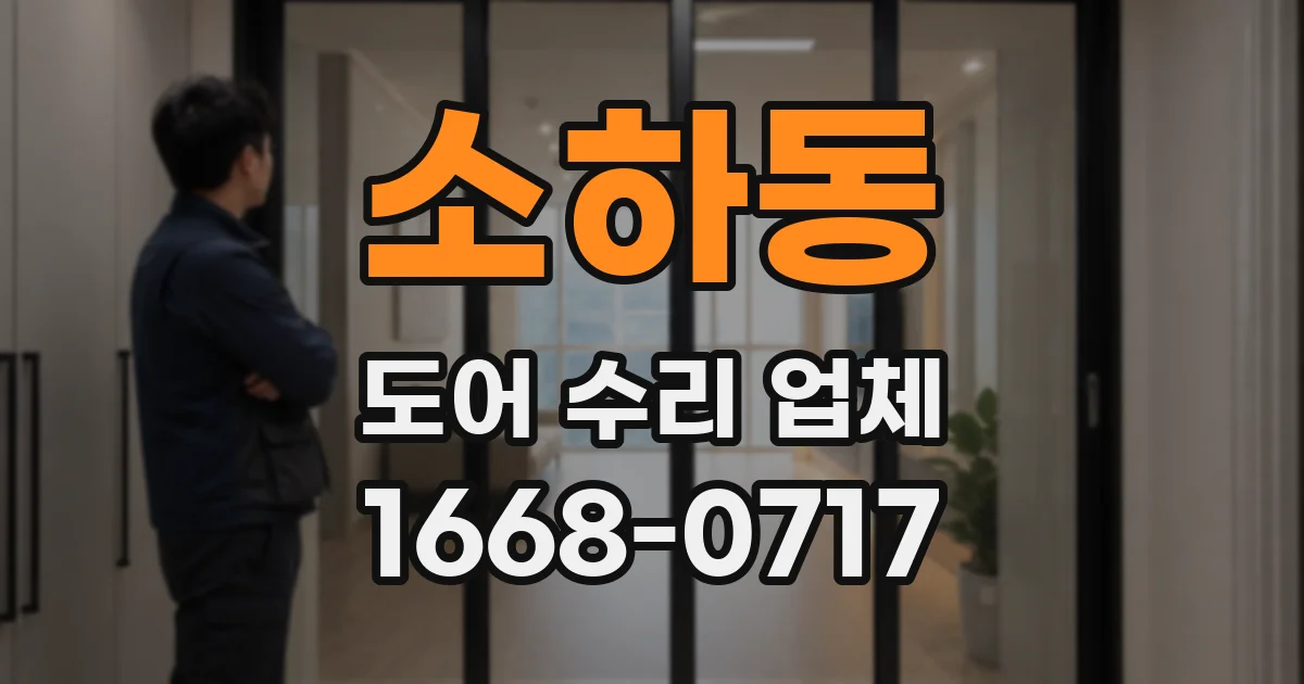 소하동 도어 수리 업체