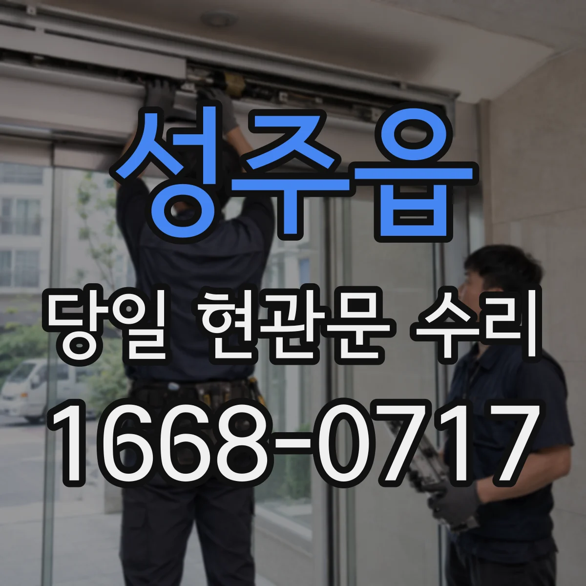 성주읍 당일 현관문 수리