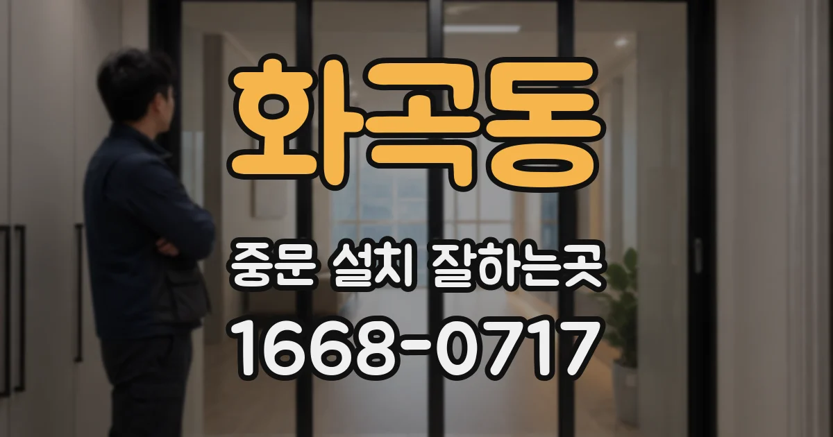화곡동 중문 설치 잘하는곳