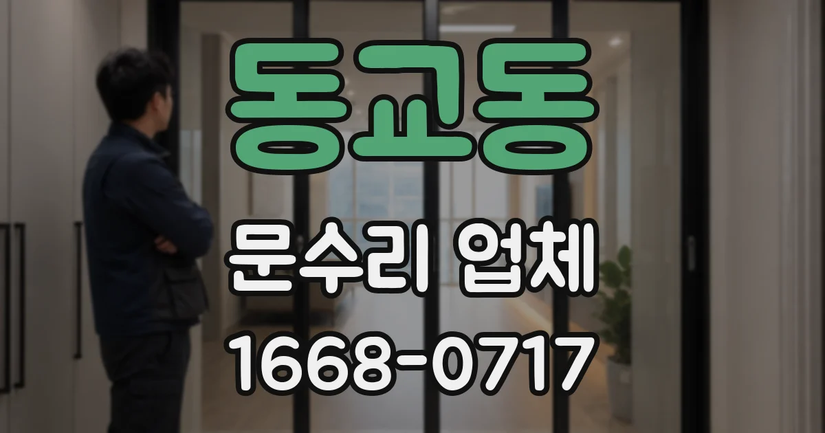 동교동 문수리 업체