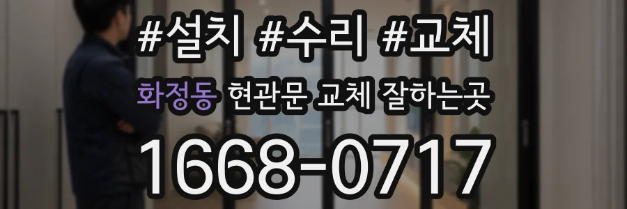 화정동 현관문 교체 잘하는곳