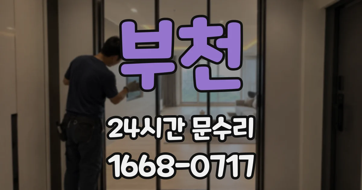 부천 24시간 문수리