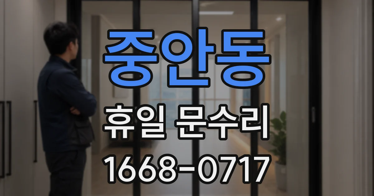 중안동 휴일 문수리