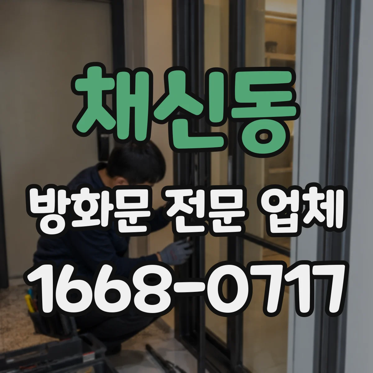 채신동 방화문 전문 업체