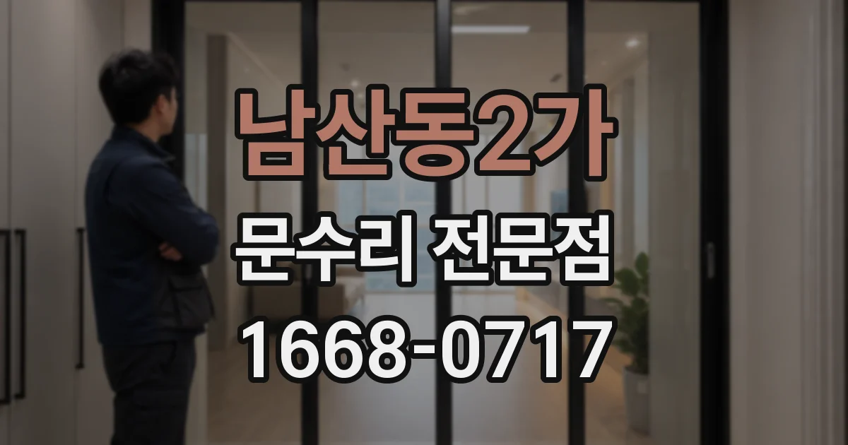 남산동2가 문수리 전문점
