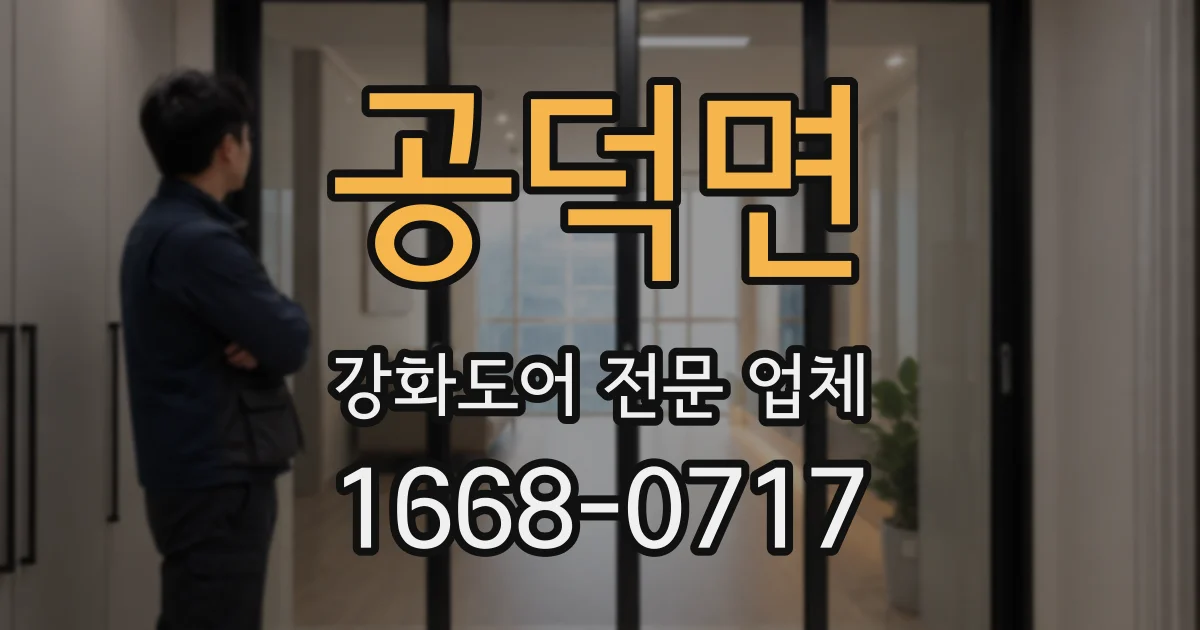공덕면 강화도어 전문 업체