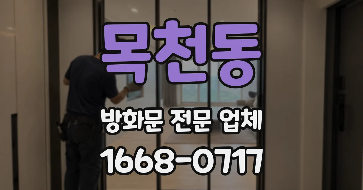 목천동 방화문 전문 업체