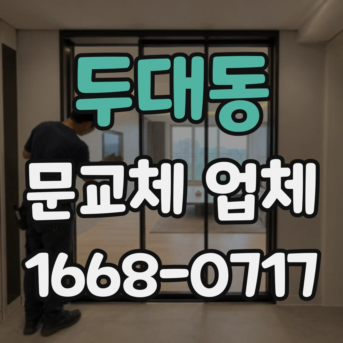 두대동 문교체 업체