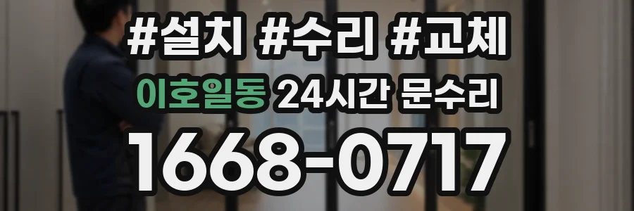 이호일동 24시간 문수리