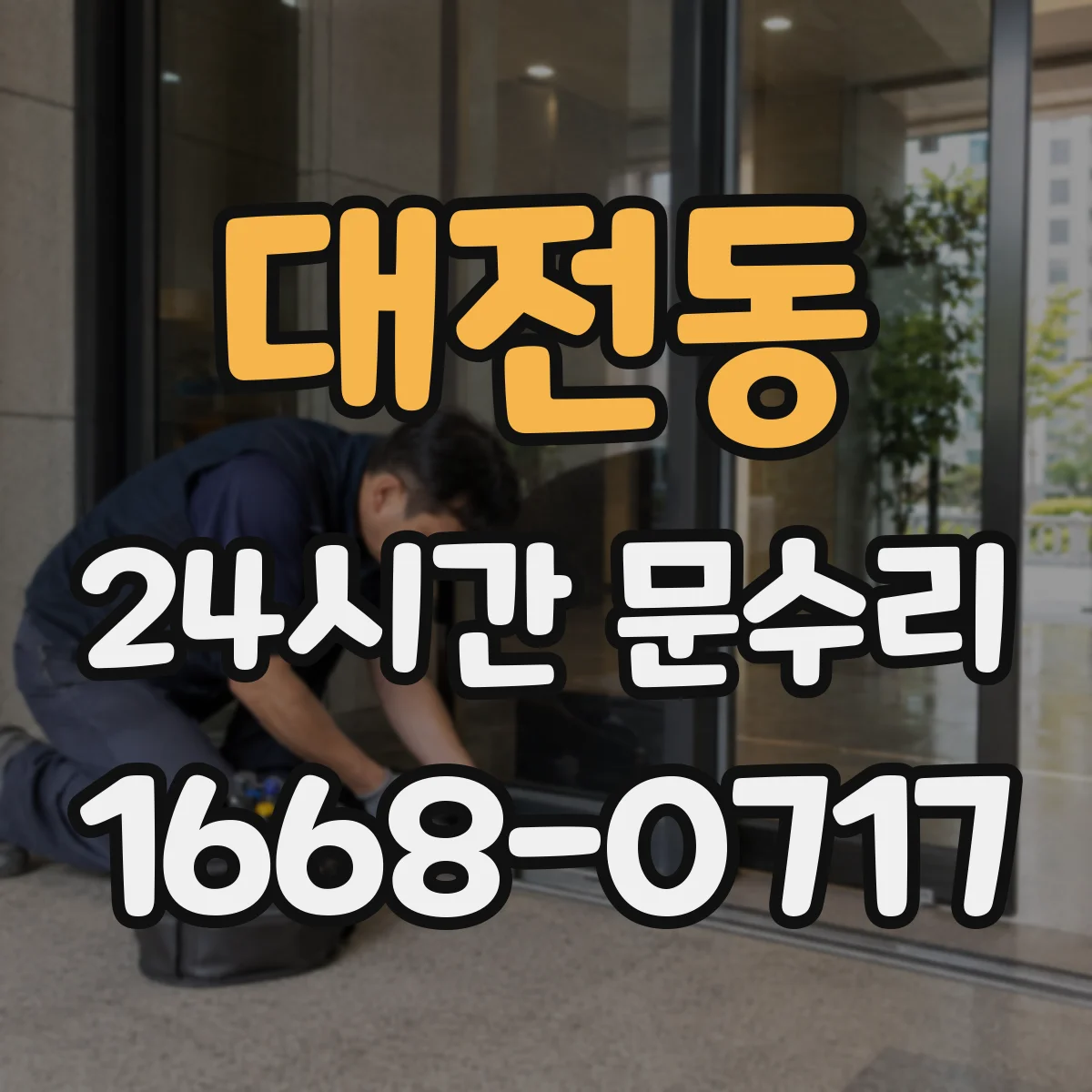 대전동 24시간 문수리