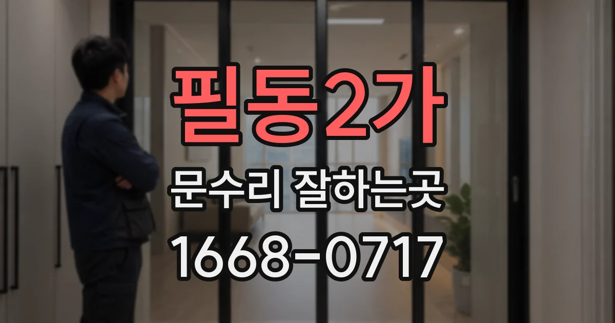 필동2가 문수리 잘하는곳
