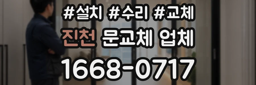 진천 문교체 업체