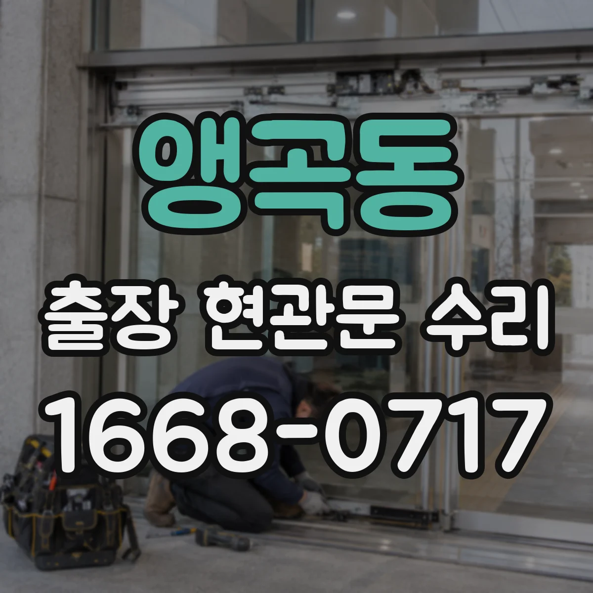 앵곡동 출장 현관문 수리