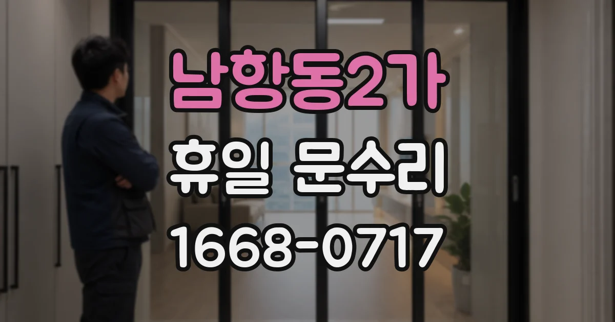 남항동2가 휴일 문수리