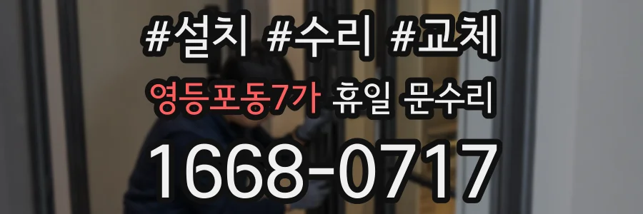 영등포동7가 휴일 문수리