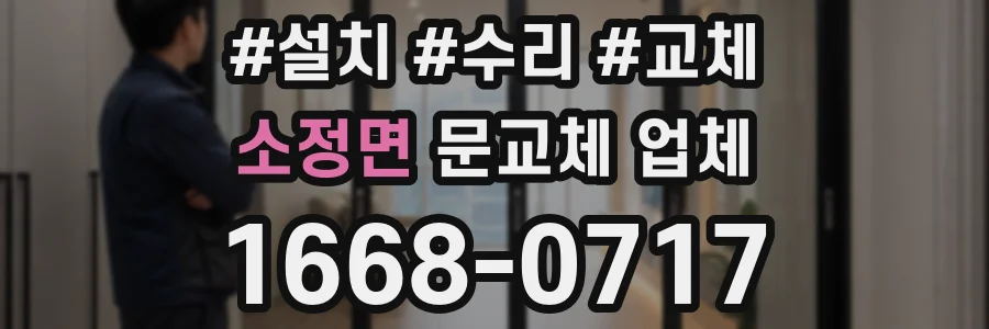 소정면 문교체 업체