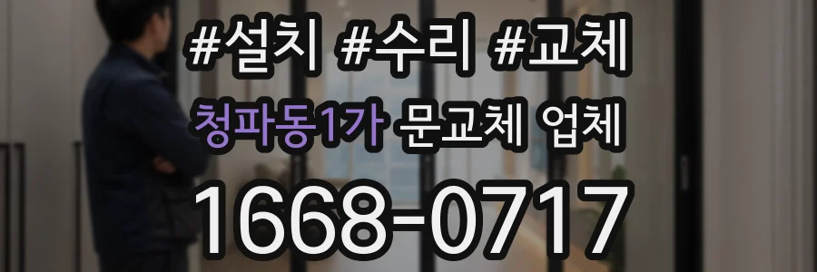 청파동1가 문교체 업체