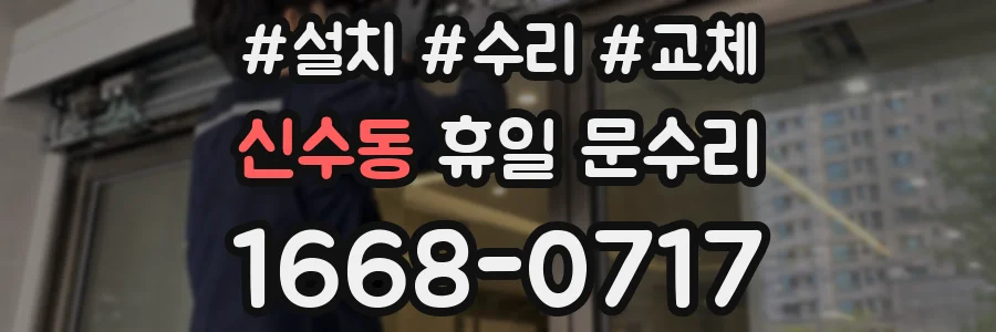 신수동 휴일 문수리