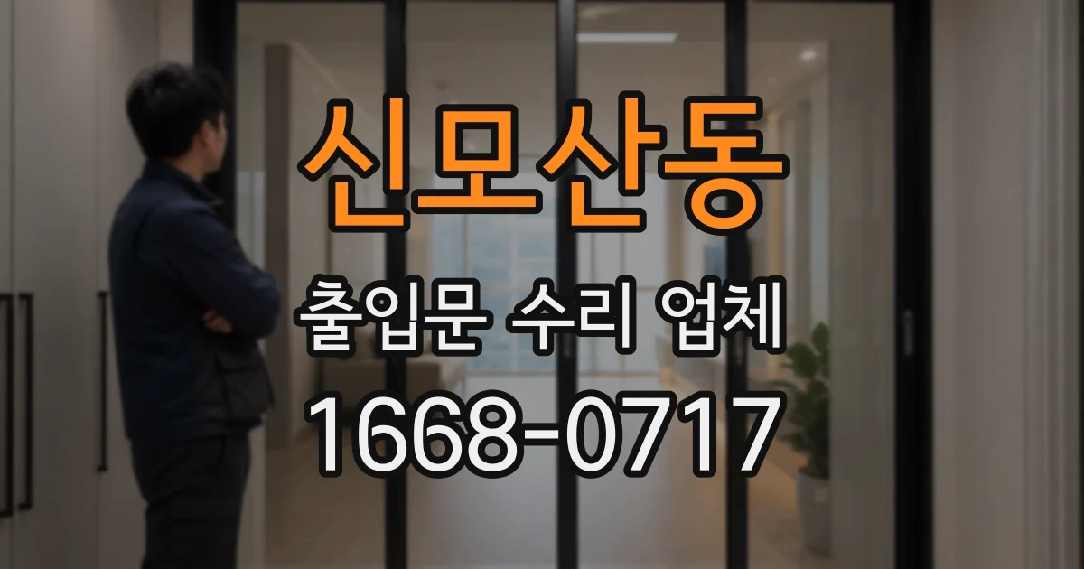 신모산동 출입문 수리 업체