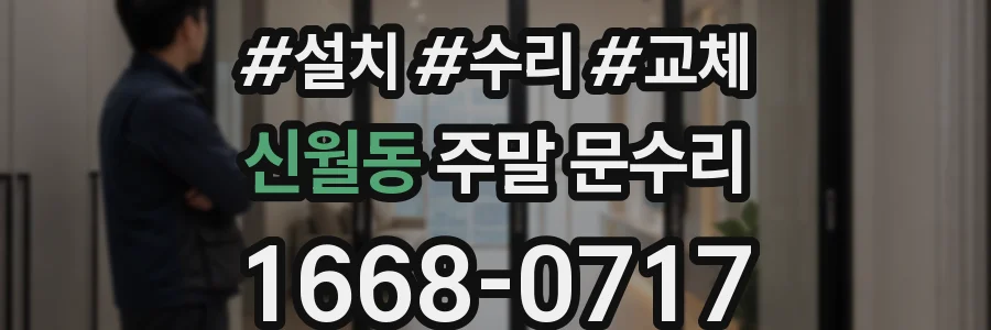 신월동 주말 문수리