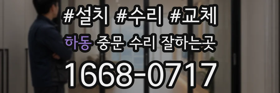 하동 중문 수리 잘하는곳