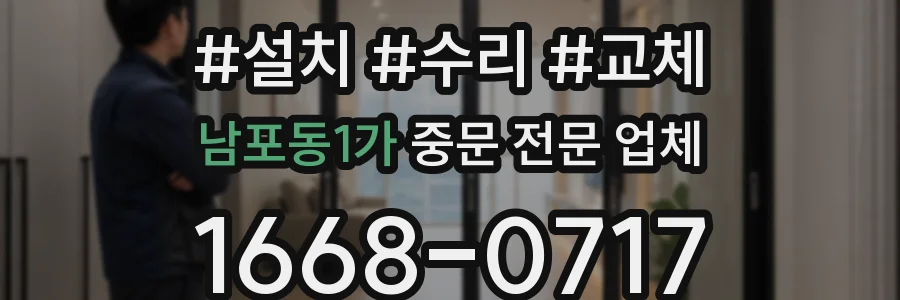 남포동1가 중문 전문 업체