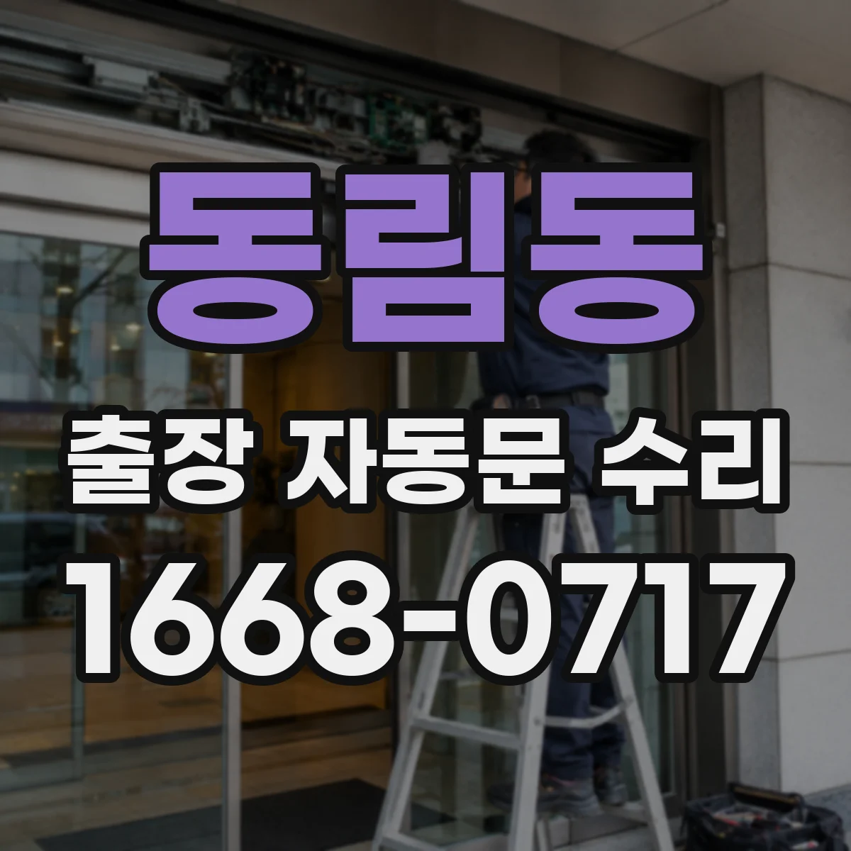 동림동 출장 자동문 수리