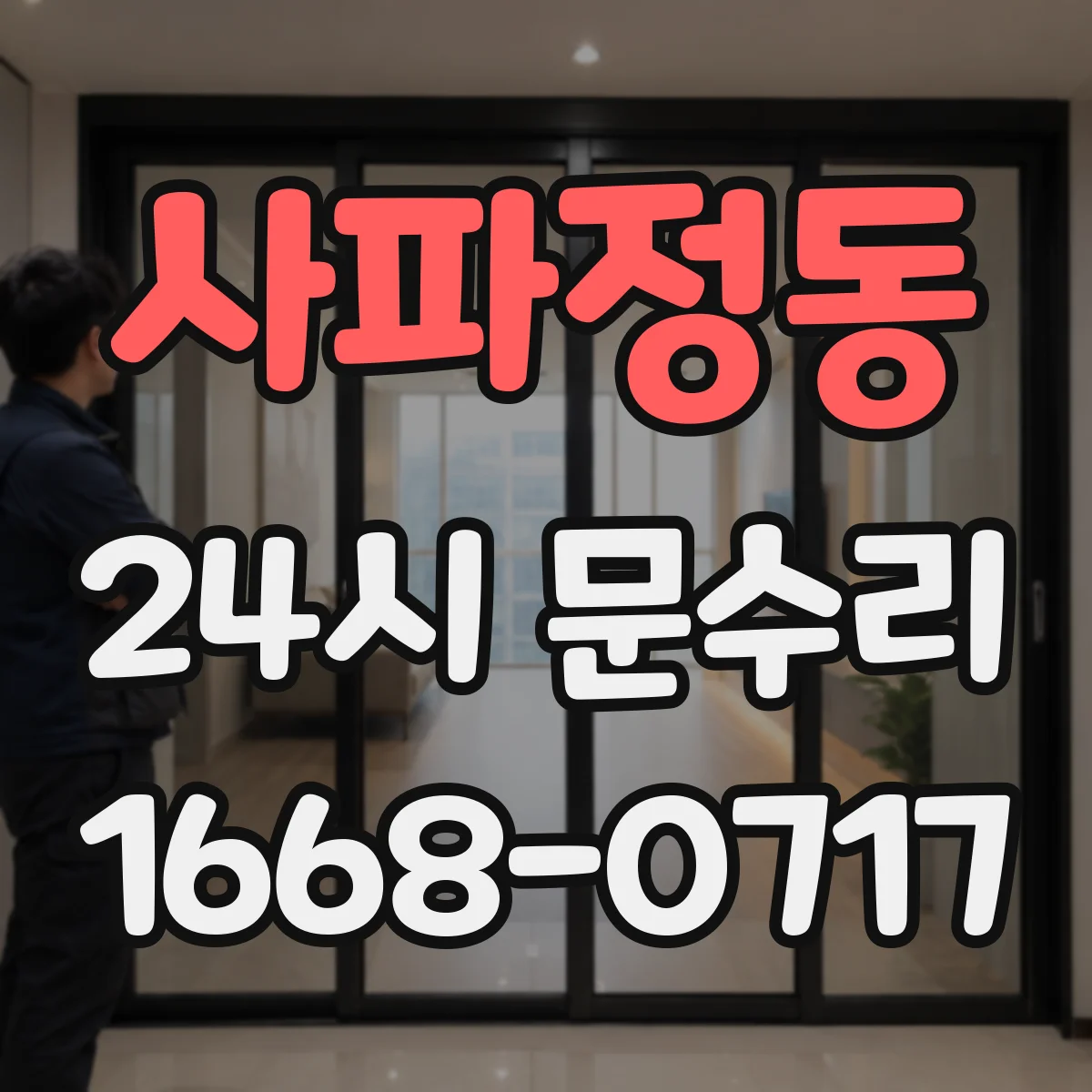 사파정동 24시 문수리