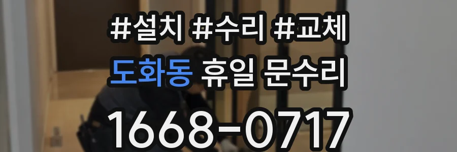 도화동 휴일 문수리