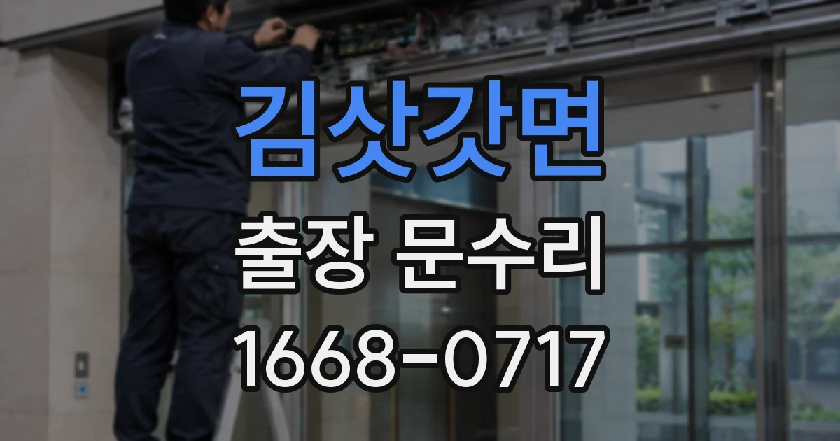 김삿갓면 출장 문수리