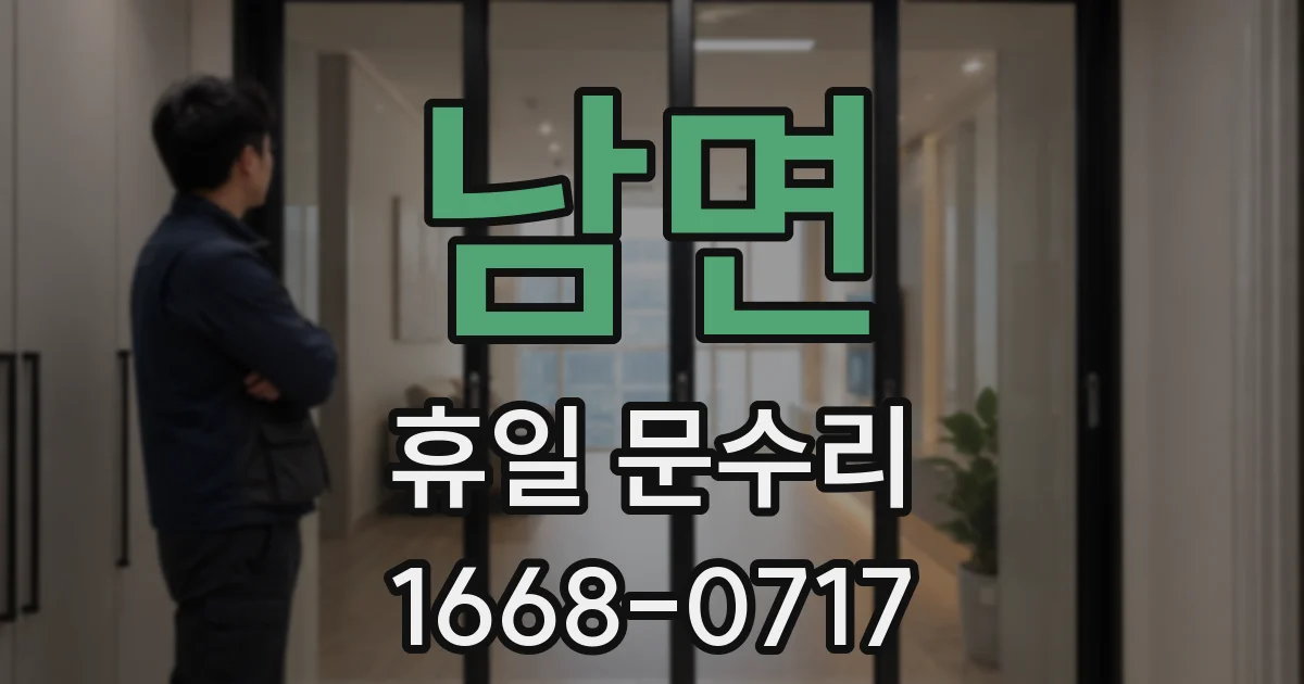 남면 휴일 문수리