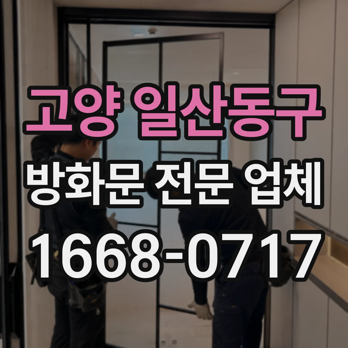 고양 일산동구 방화문 전문 업체
