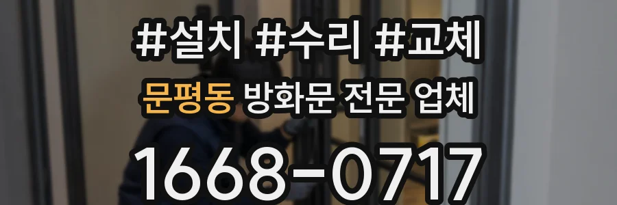 문평동 방화문 전문 업체