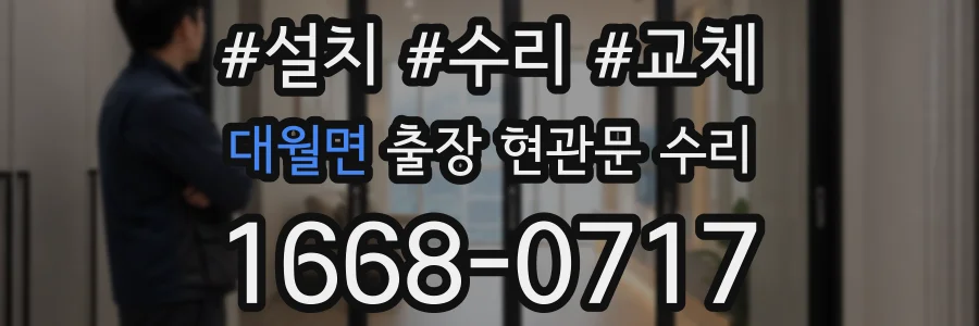 대월면 출장 현관문 수리