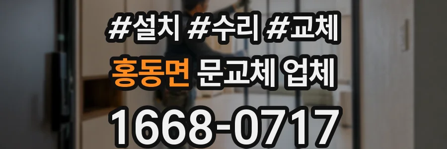 홍동면 문교체 업체