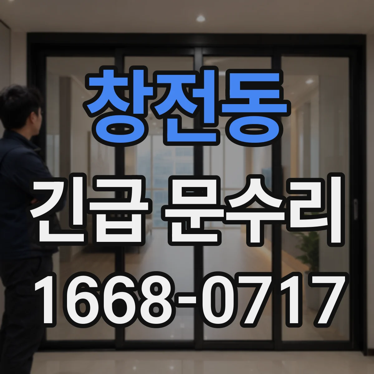 창전동 긴급 문수리