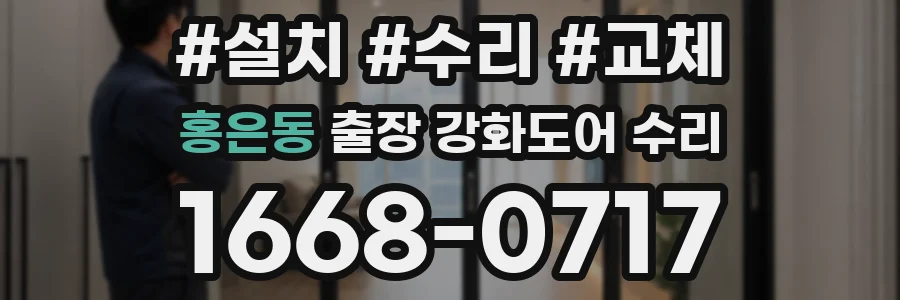 홍은동 출장 강화도어 수리
