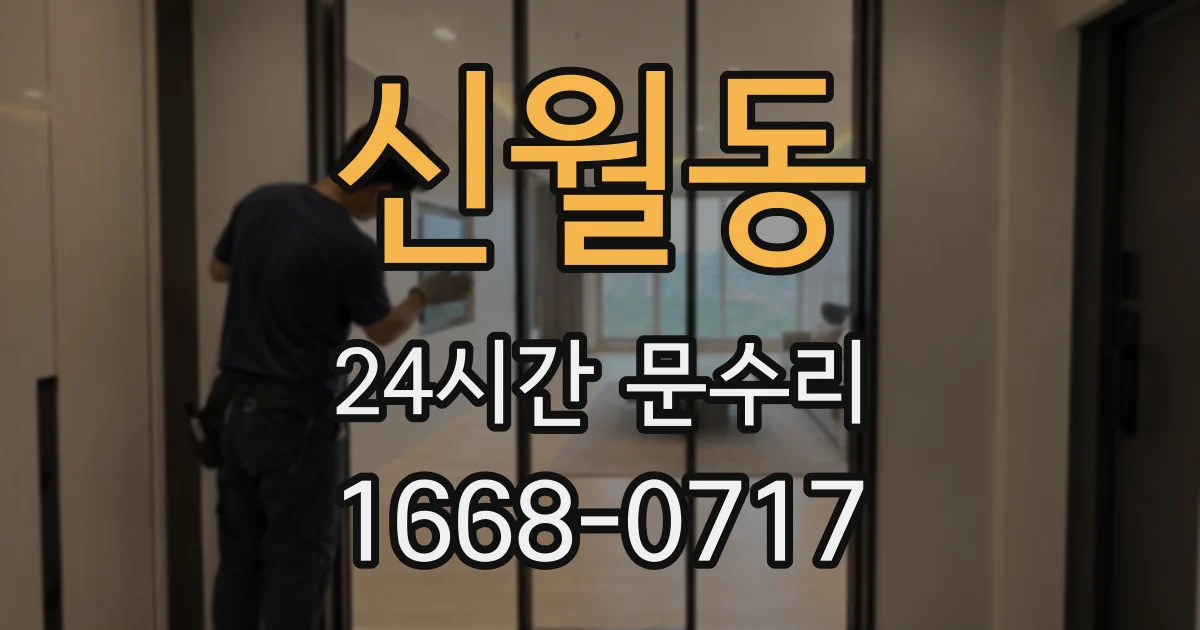 신월동 24시간 문수리