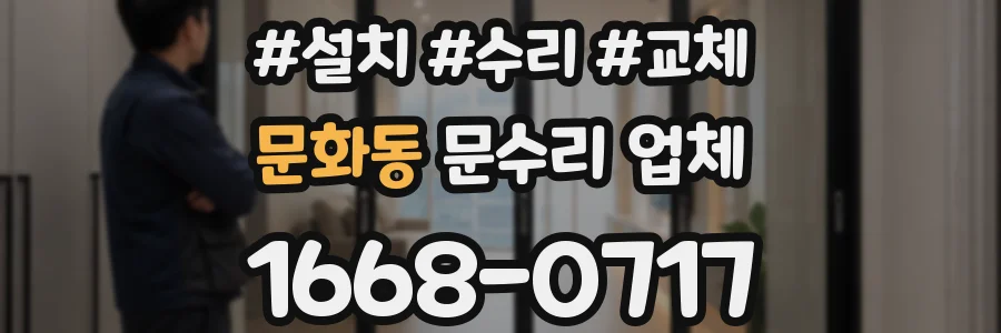 문화동 문수리 업체