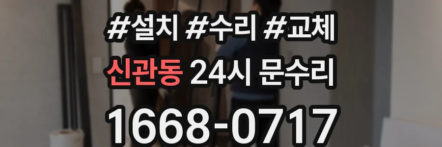 신관동 24시 문수리