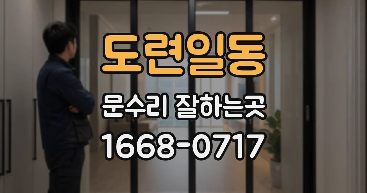 도련일동 문수리 잘하는곳