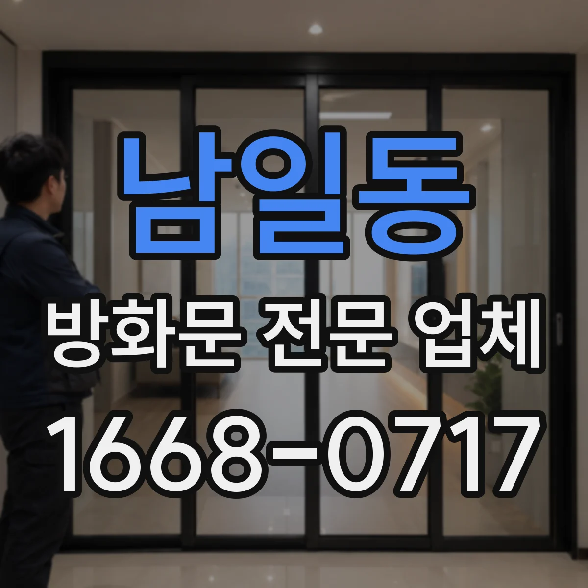 남일동 방화문 전문 업체